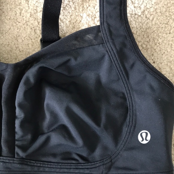 Lululemon Black Workout Bra - Picture 2 of 6
